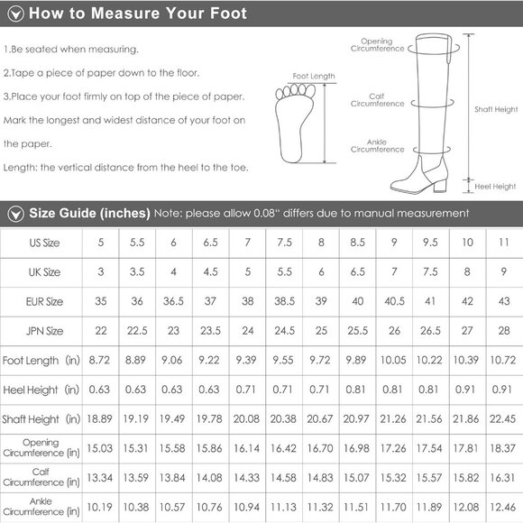 Dream Pairs Women's Black Lace up Side Zip Over The Knee Thigh High Winter Boots - Picture 6 of 6